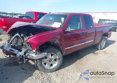 2005 GMC Sierra 1500 Sle z USA, uszkodzony, nr VIN 1GTEK19Z45Z295582